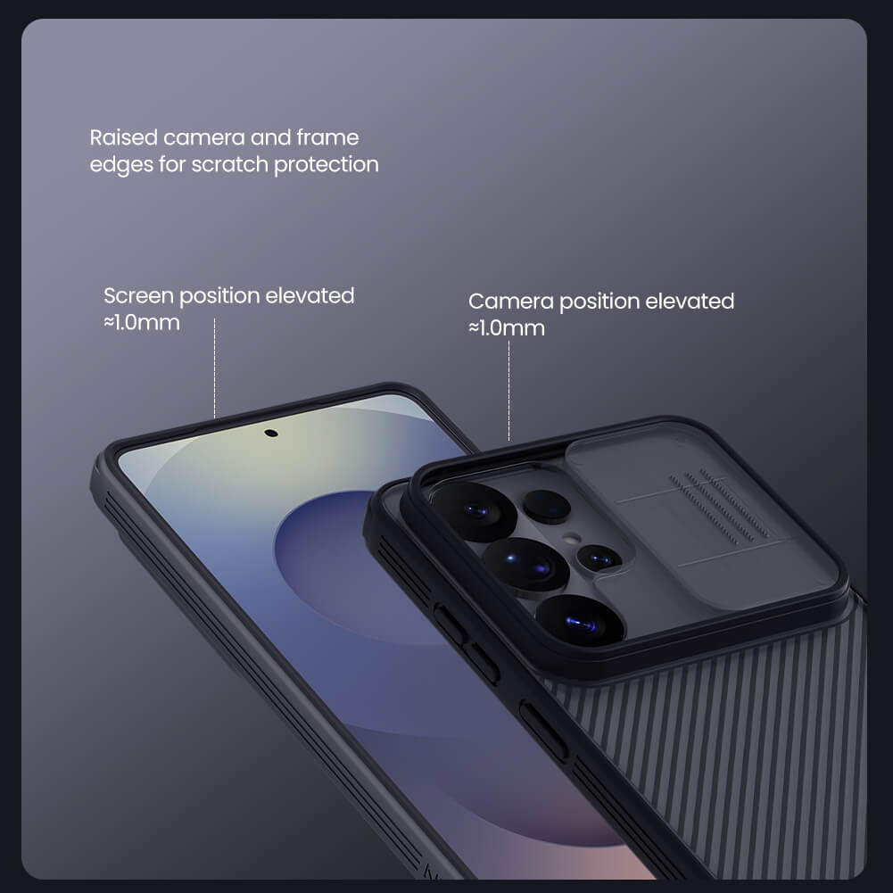 Чехол-крышка NILLKIN для Samsung Galaxy S26 Ultra (серия CamShield Pro Clear version)